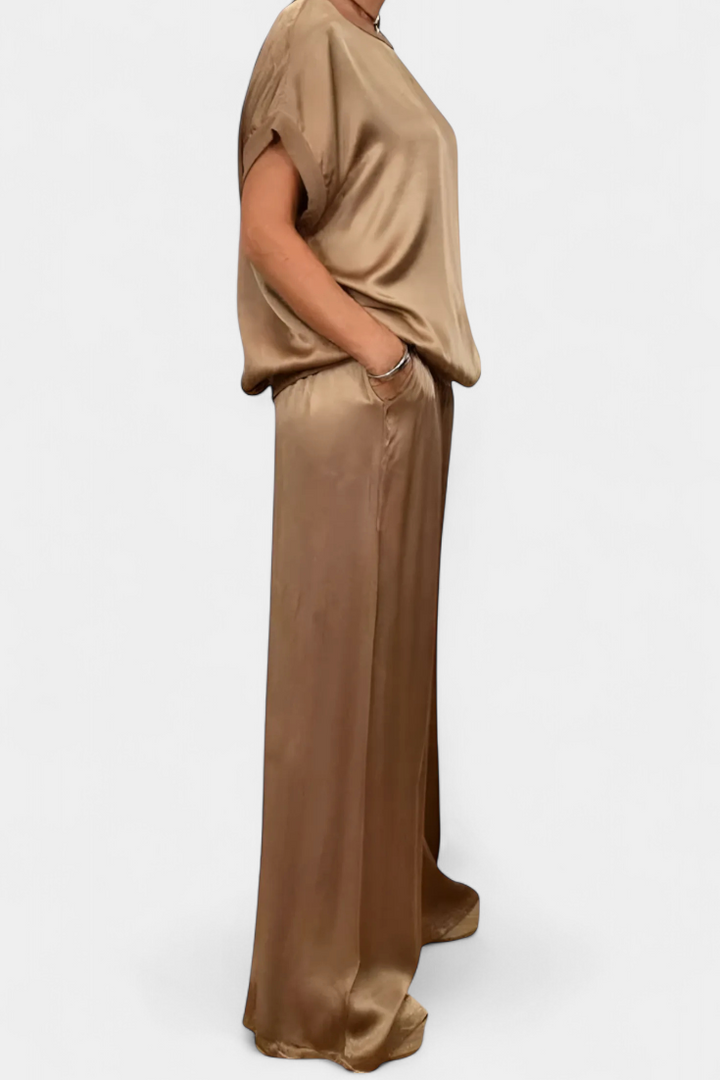 Blasa Conjunto de Primavera de Dos Piezas con Estilo Sofisticado