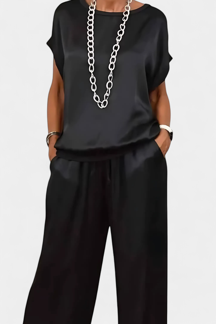 Blasa Conjunto de Primavera de Dos Piezas con Estilo Sofisticado