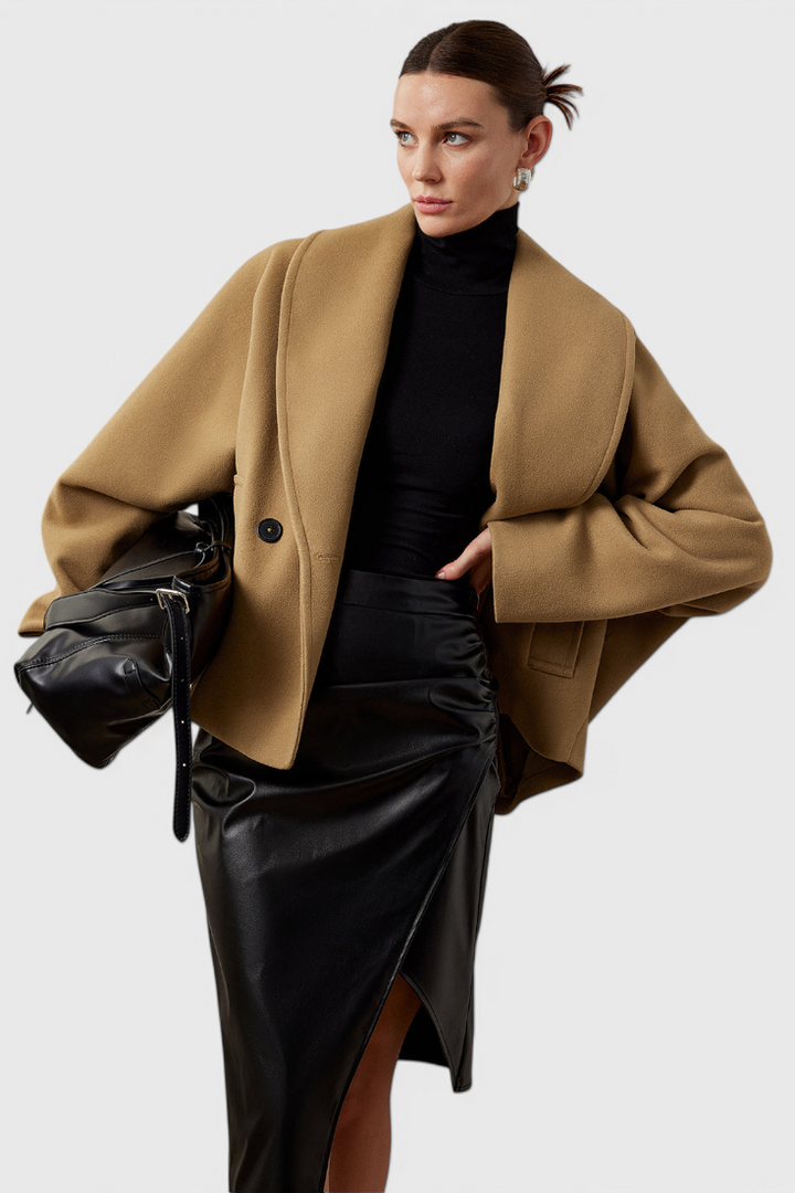 Helena™ | Abrigo Tweed Oversized