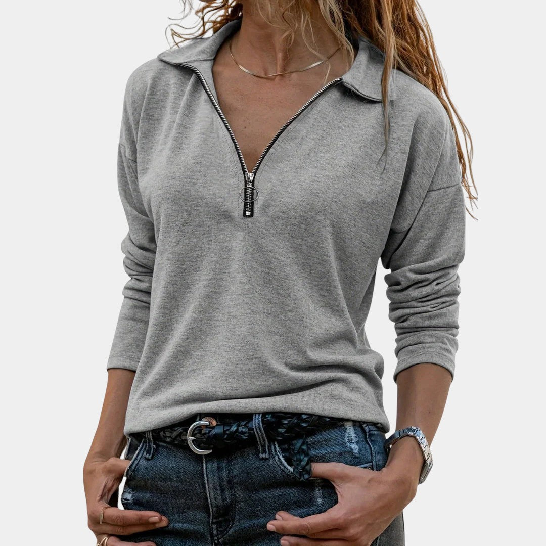 Nadia | Jerséis con media cremallera